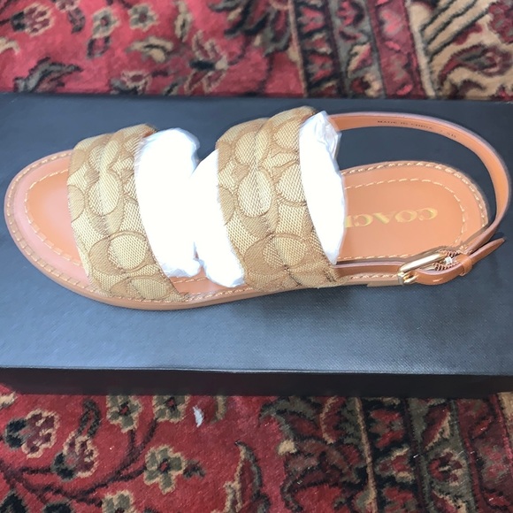 Coach | Shoes | Hope Sig Sandal | Poshmark